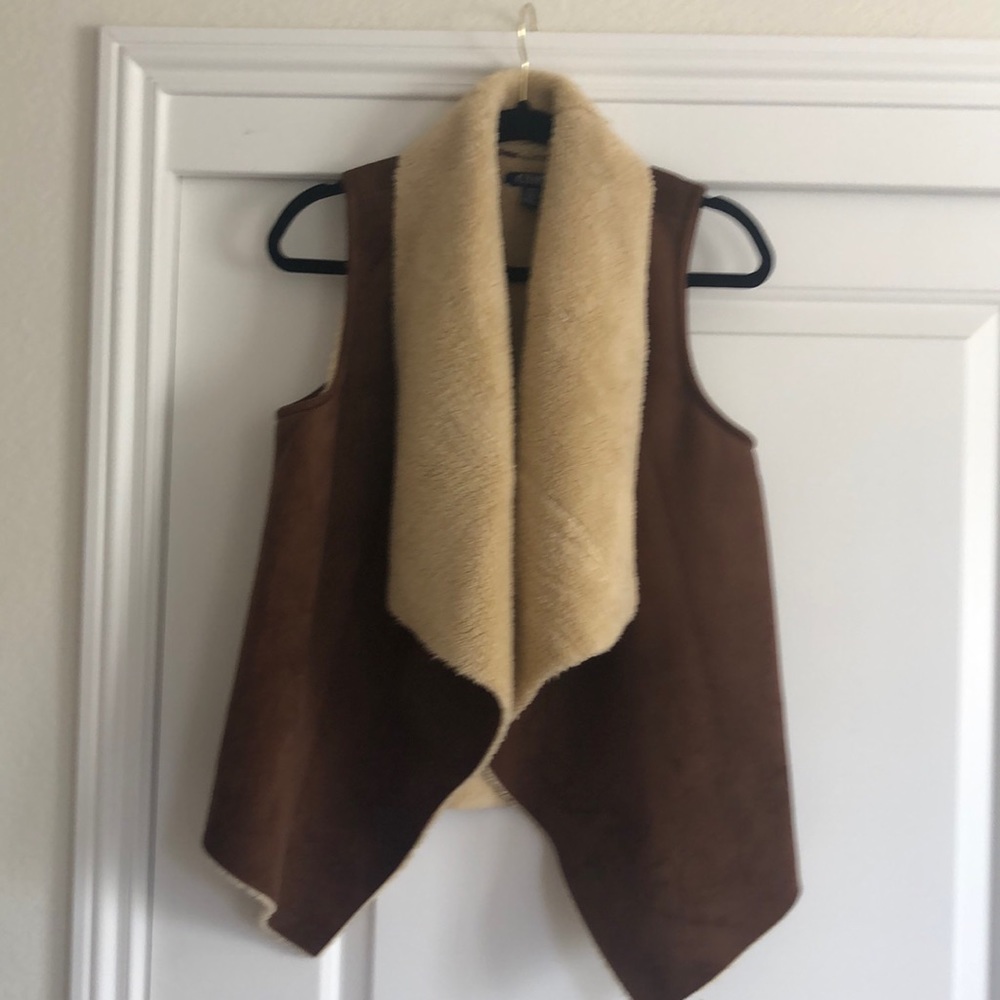 Chaps Suede Vest